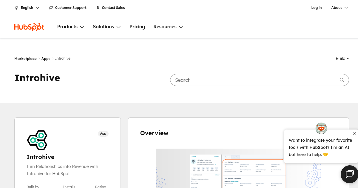Introhive - Sales Intelligence and CRM App for HubSpot | Introhive