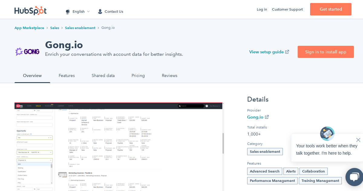 Gong.io HubSpot Integration Connect Them Today