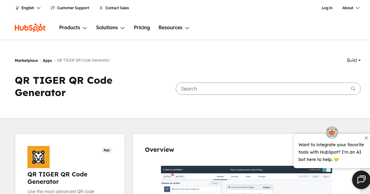 QR TIGER QR Code Generator - App for HubSpot | QRTIGER PTE. LTD.