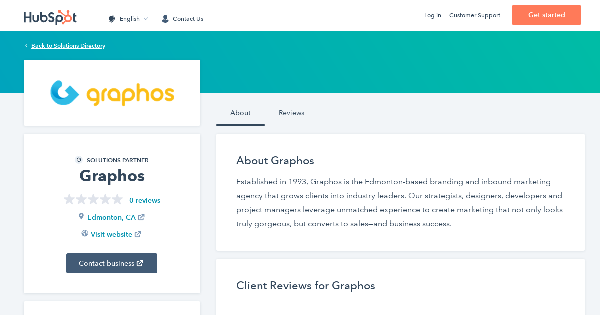 Graphos Agency Services & Qualifications HubSpot