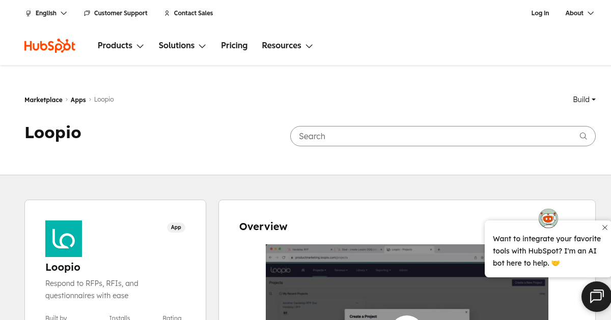 What Is Loopio Loopio - App for HubSpot | Loopio Inc.