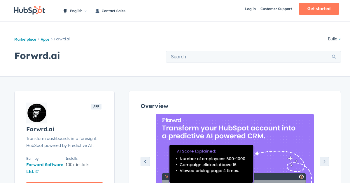 Forward Software Forwrd.ai - Account Based Marketing App for HubSpot | Forward Software Ltd.