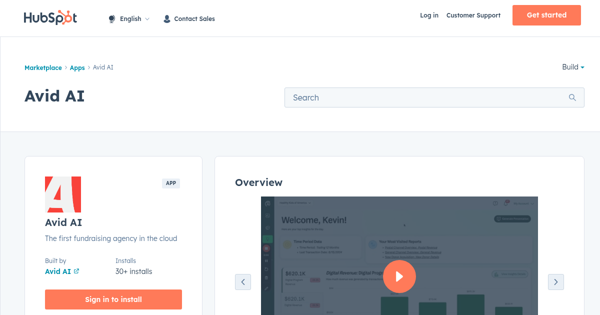 Avid AI - Marketing Analytics App for HubSpot | Avid AI