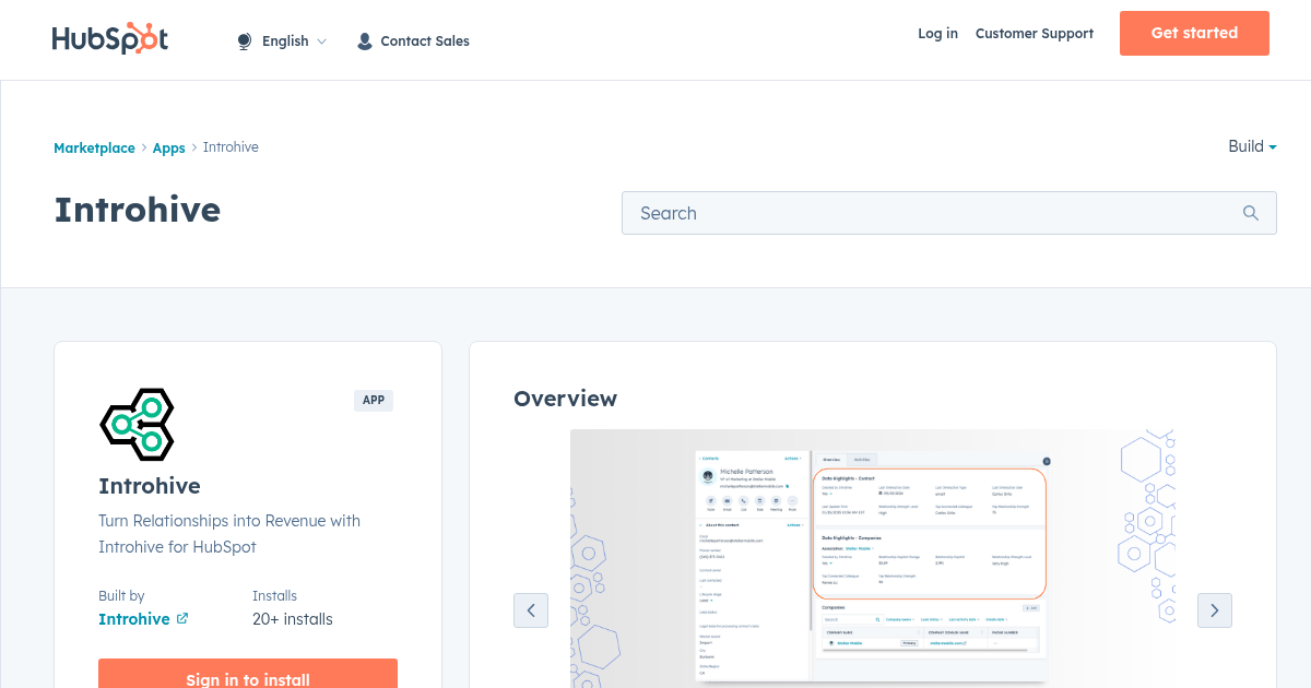 Introhive - Sales Intelligence and CRM App for HubSpot | Introhive