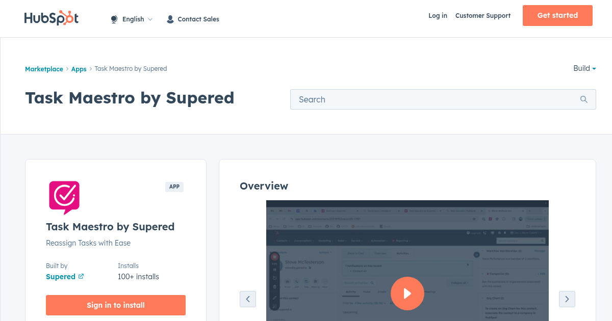 Task Maestro by Supered - Workflow Automation App for HubSpot | Supered