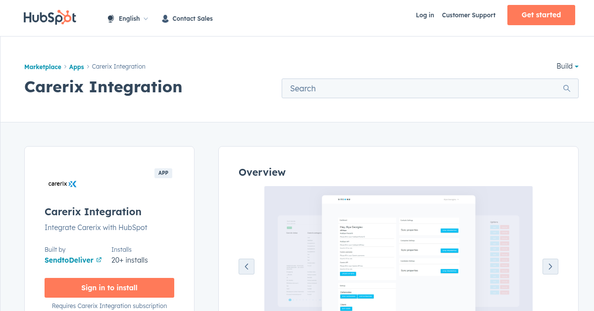Carerix Integration - Applicant Tracking Systems App for HubSpot ...