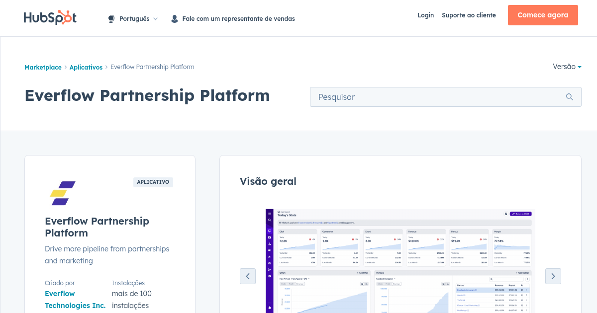 Everflow Partnership Platform - Partner Management Aplicativo para