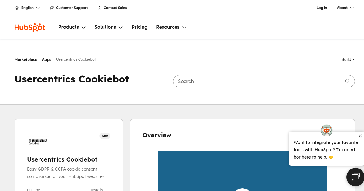 Usercentrics Cookiebot - App for HubSpot | Usercentrics A/S