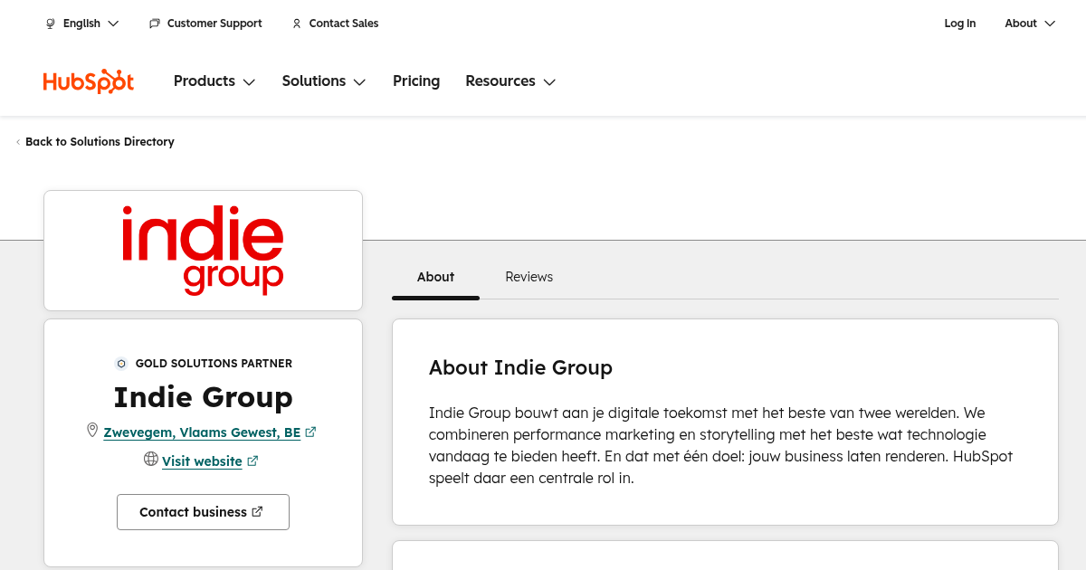 Indie Group Agency Services & Qualifications | HubSpot