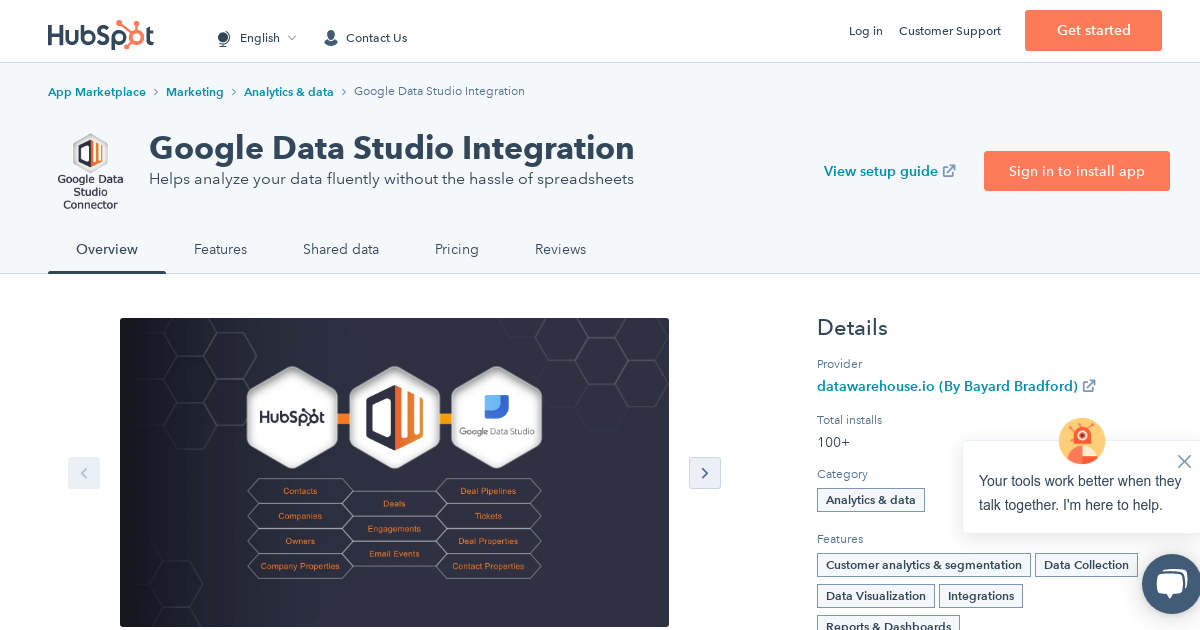 Google Data Studio Integration HubSpot Integration Connect Them Today