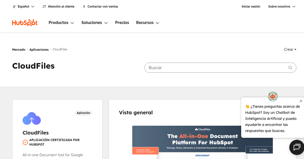 CloudFiles - Aplicaciones de Capacitación de ventas para HubSpot ...
