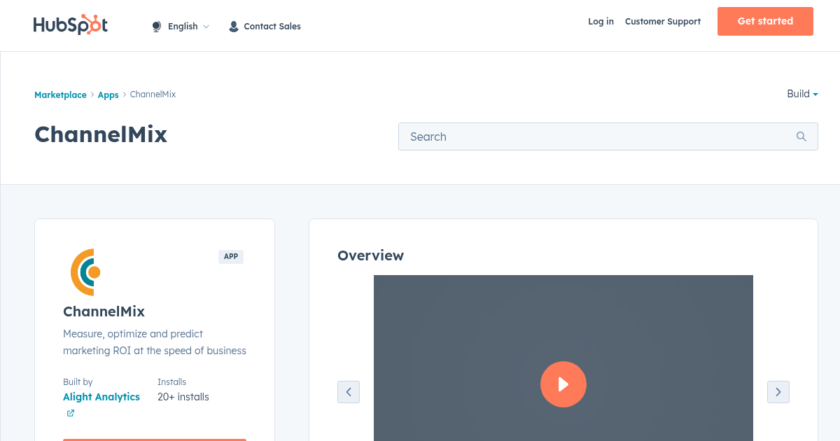 ChannelMix - Marketing Analytics App for HubSpot | Alight Analytics