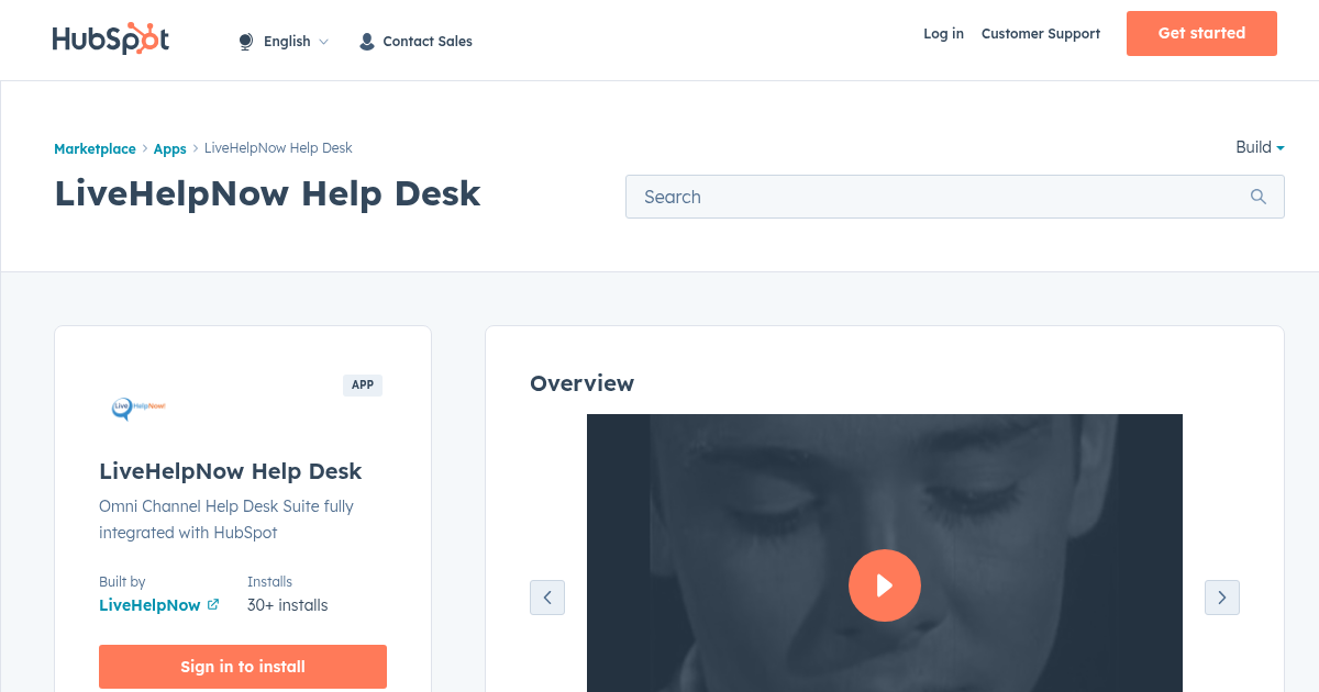 Livehelpnow LiveHelpNow Help Desk - Live Chat App for HubSpot | LiveHelpNow