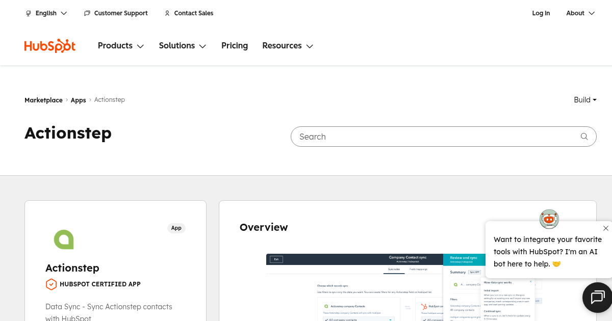 Actionstep - Project Management App for HubSpot | HubSpot