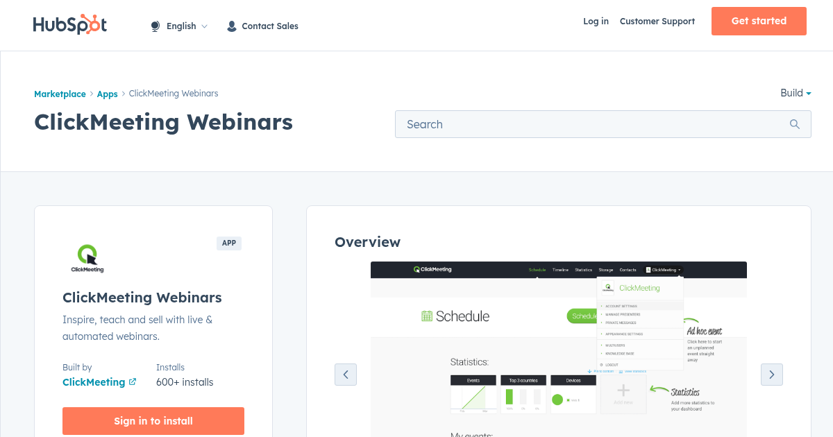 ClickMeeting Webinars - Webinars App for HubSpot | ClickMeeting
