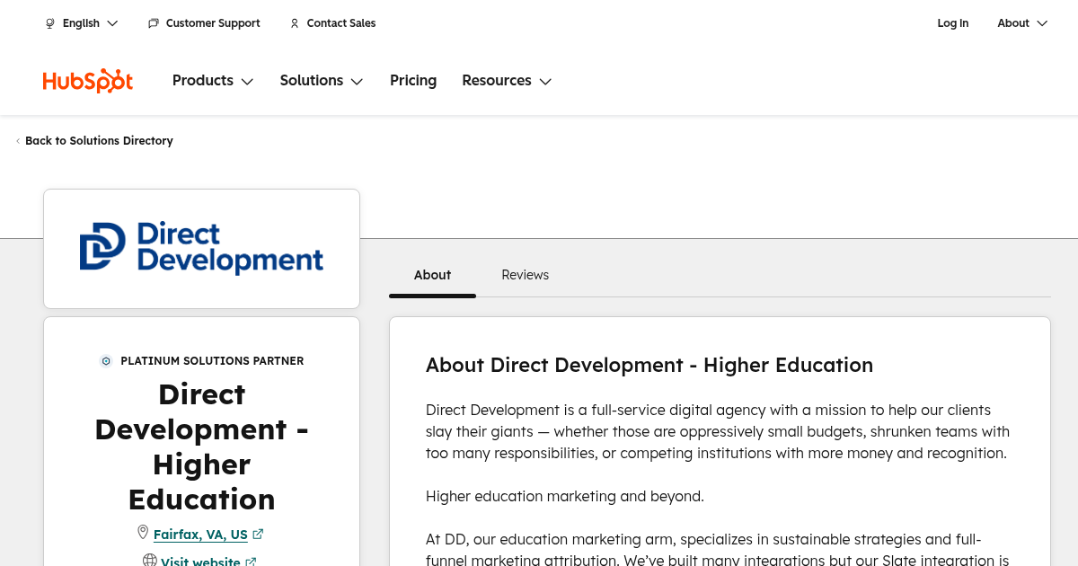Direct Development - Higher Education Agency Services & Qualifications ...
