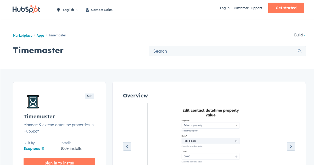 Timemaster - Marketing Automation App for HubSpot | Scopious