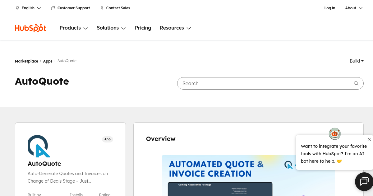 AutoQuote - Workflow Automation and CPQ App for HubSpot | Dean Infotech