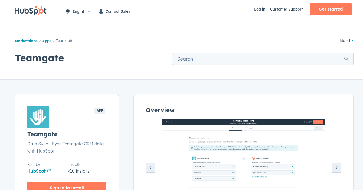 Teamgate - CRM App for HubSpot | HubSpot