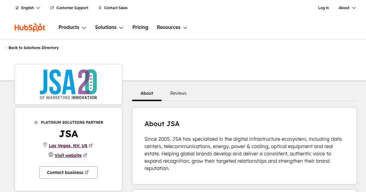 Jsa Authentication Address JSA Agency Services & Qualifications | HubSpot
